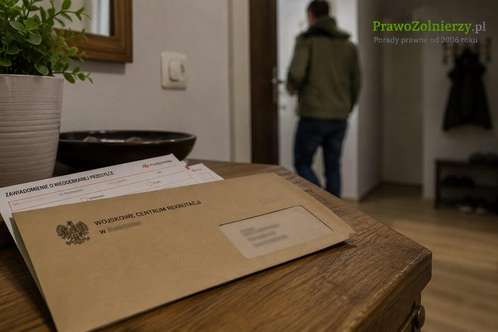 Nieodebrana karta powołania – czy doręczenie jest skuteczne?
