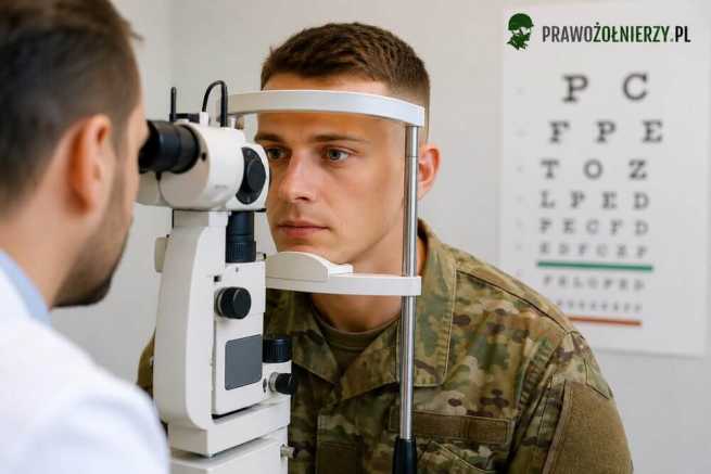 Wada wzroku a kategoria wojskowa i służba w wojsku
