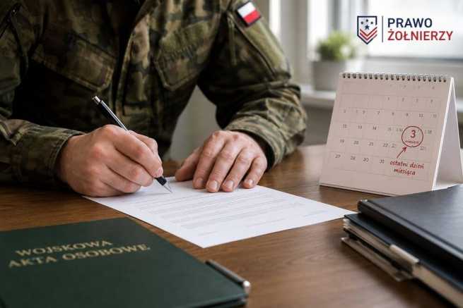 Wypowiedzenie służby przez żołnierza zawodowego — jak obliczyć termin odejścia