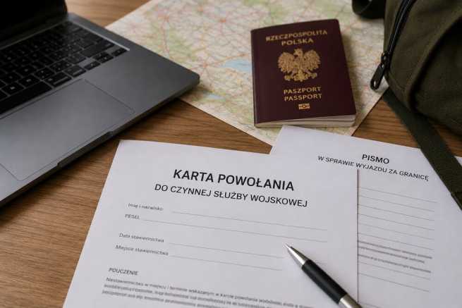 Wyjazd za granicę po karcie powołania — ryzyka i pisma