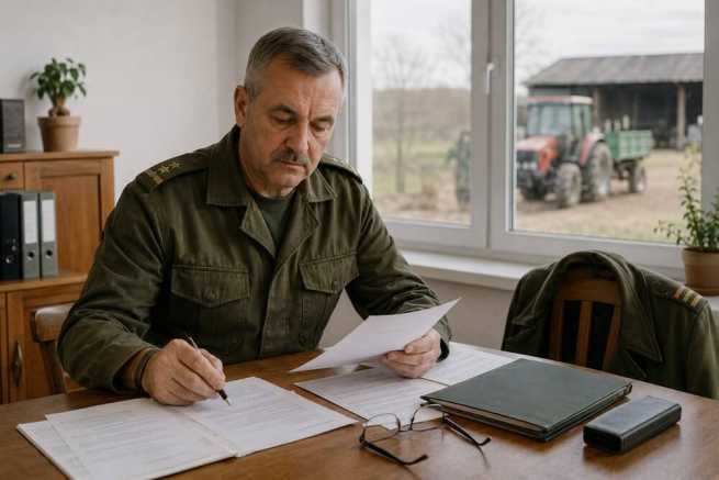 Emerytura wojskowa a gospodarstwo rolne i KRUS